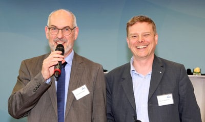 Das Duo an der Spitze des VskE: Geschäftsführer Klemens Ehrlitzer (l.) und Vorsitzender Manuel Heidbrink 