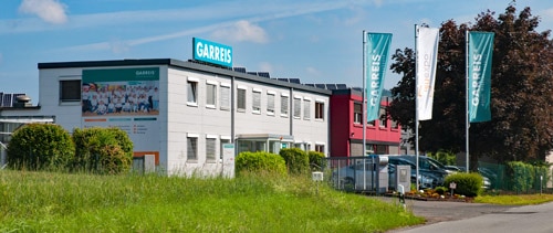 Die Garreis Unternehmenszentrale in Geisenheim-Marienthal (Quelle: Garreis) 