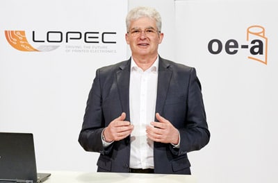 Dr. Klaus Hecker, Geschäftsführer OE-A: „Der Wunsch nach Austausch und Weiterentwicklung spiegelte sich auf der diesjährigen Lopec wider.“ (Quelle: Lopec) 