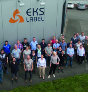 Das Team der EKS-Label in Kirchlengern  (Quelle: EKS-Label)