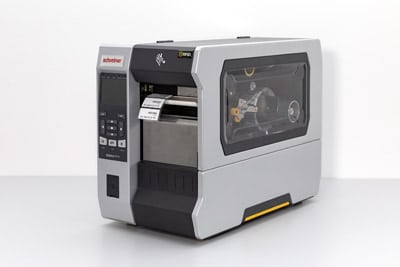 Der RFID-Drucker dient zur Herstellung der RFID-Etiketten (Quelle: Schreiner Group) 