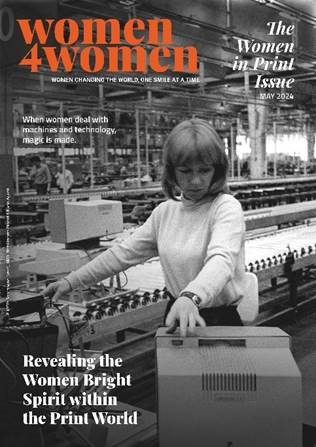 Der Titel der neuen Ausgabe mit dem Fokus Frauen in der Druckindustrie (Quelle: Fujifilm) 