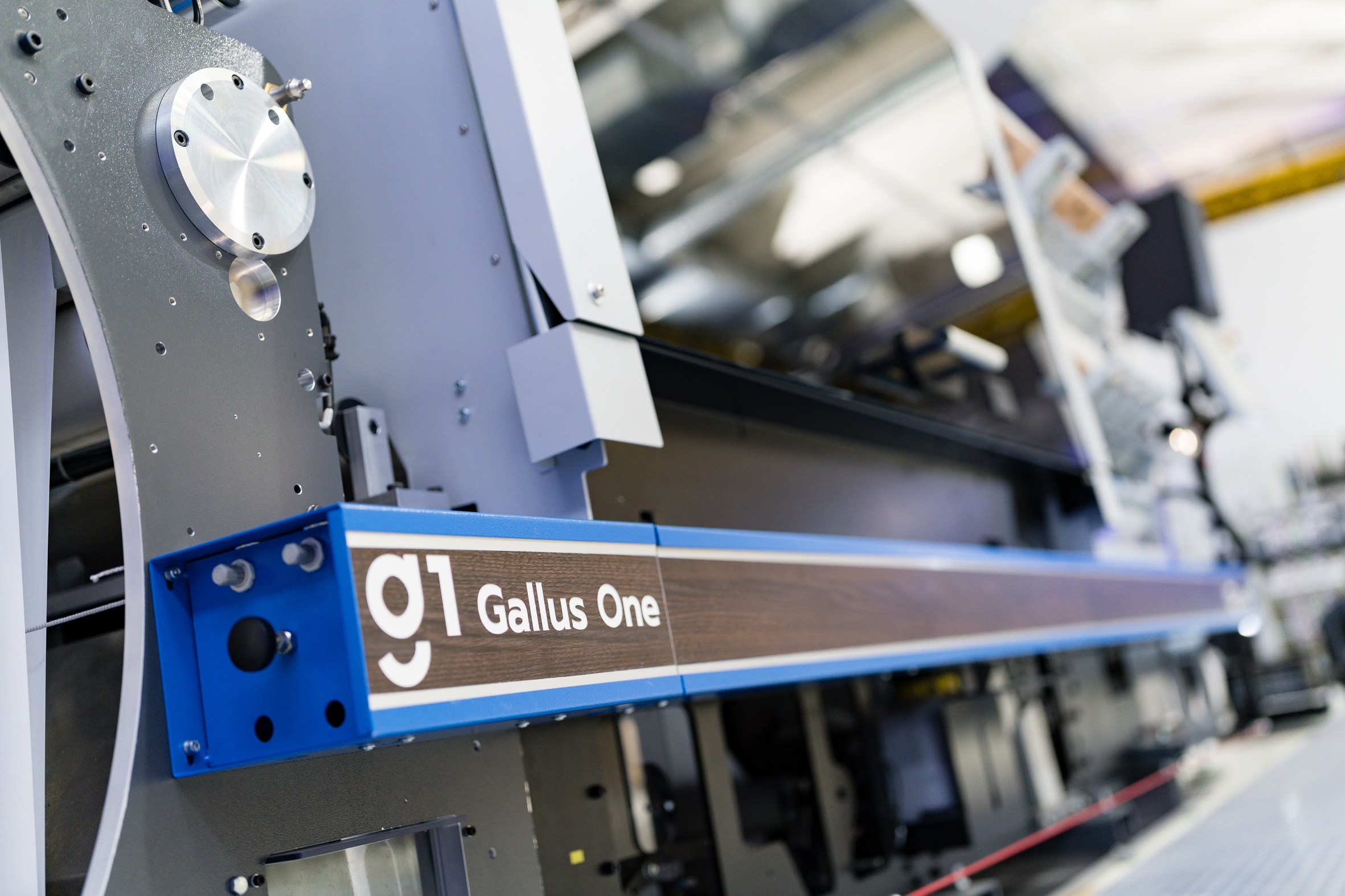 Die neue Gallus One steht im Mittelpunkt der Präsentation auf der Labelexpo Americas (Quelle: Gallus)