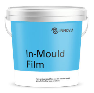 Mit RayoForm ELR70 bringt Innovia eine neue Inmould-Labeling-Folie auf den Markt (Quelle: Innovia Films)