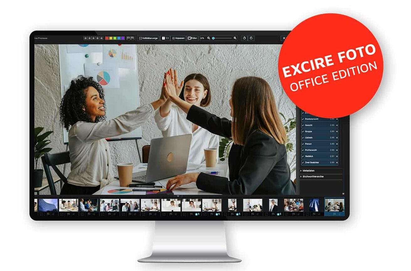 Mit der neuen Excire Foto Office Edition hat die Lübecker PRC GmbH jetzt eine Version von Excire Foto für Unternehmen auf den Markt gebracht (Quelle PRC GmbH)