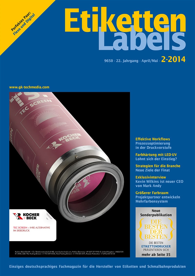 Produkt: Etiketten-Labels Digital 2/2014