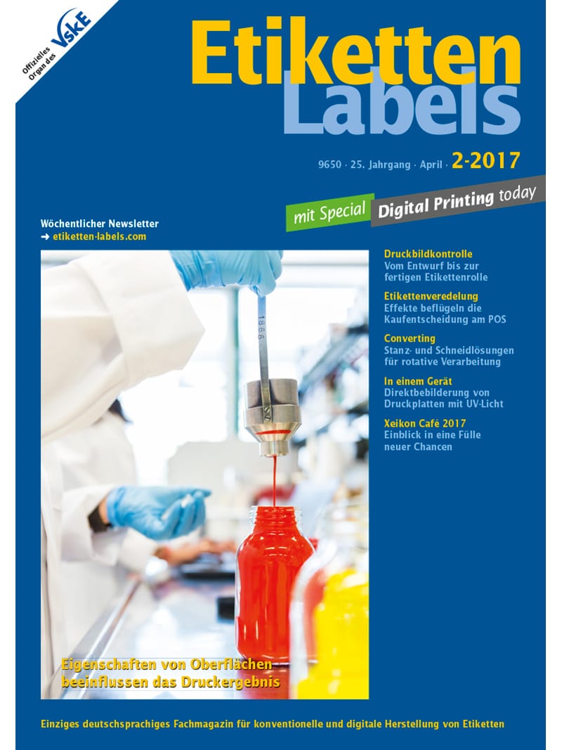 Produkt: Etiketten-Labels Digital 2/2017