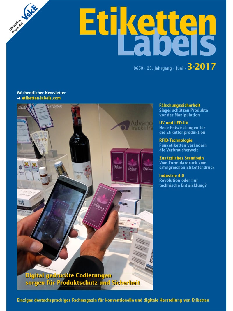 Produkt: Etiketten-Labels Digital 3/2017