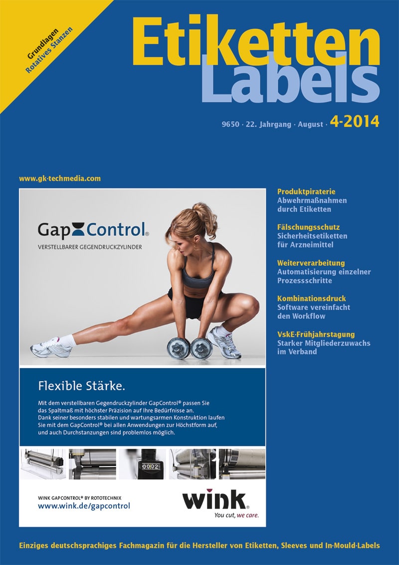 Produkt: Etiketten-Labels Digital 4/2014