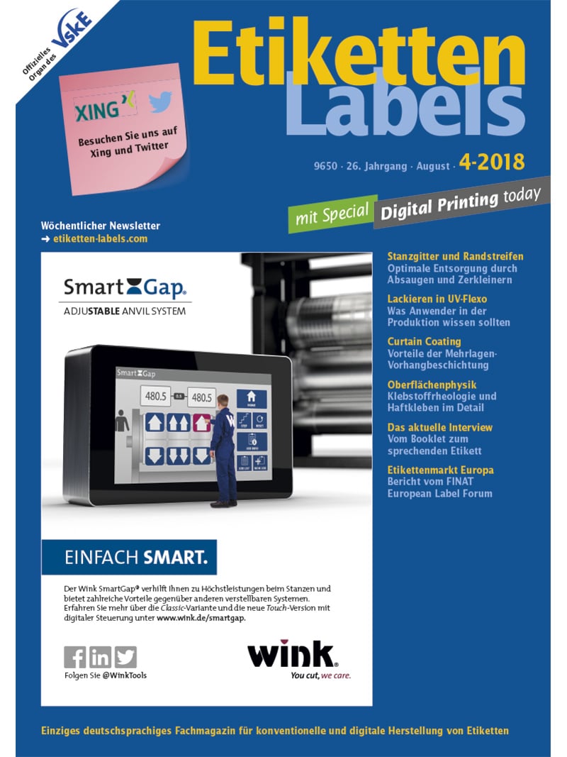 Produkt: Etiketten-Labels Digital 4/2018