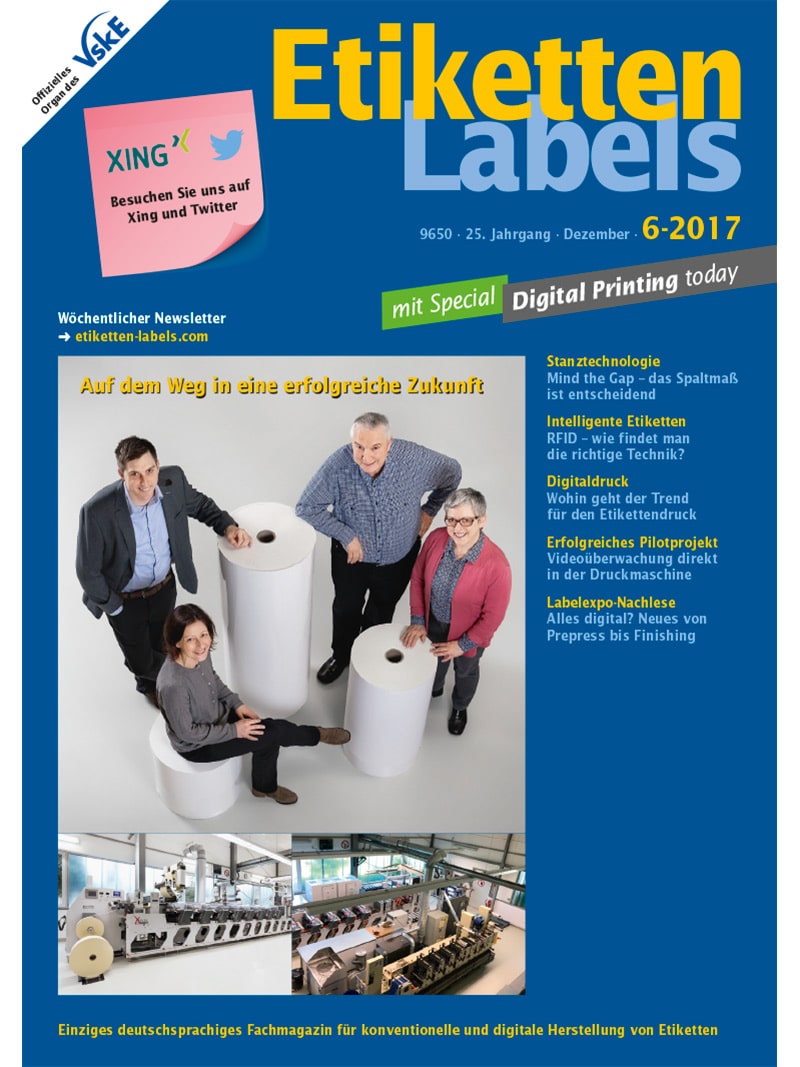 Produkt: Etiketten-Labels Digital 6/2017