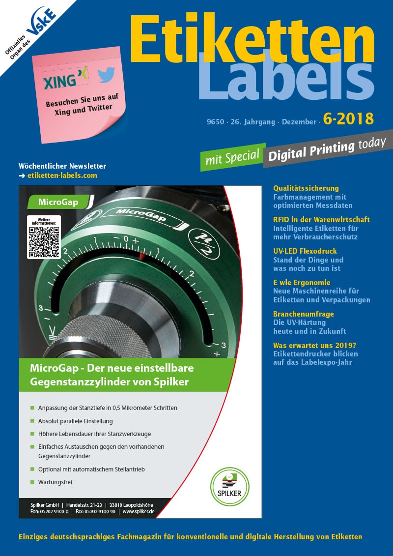 Produkt: Etiketten-Labels Digital 6/2018