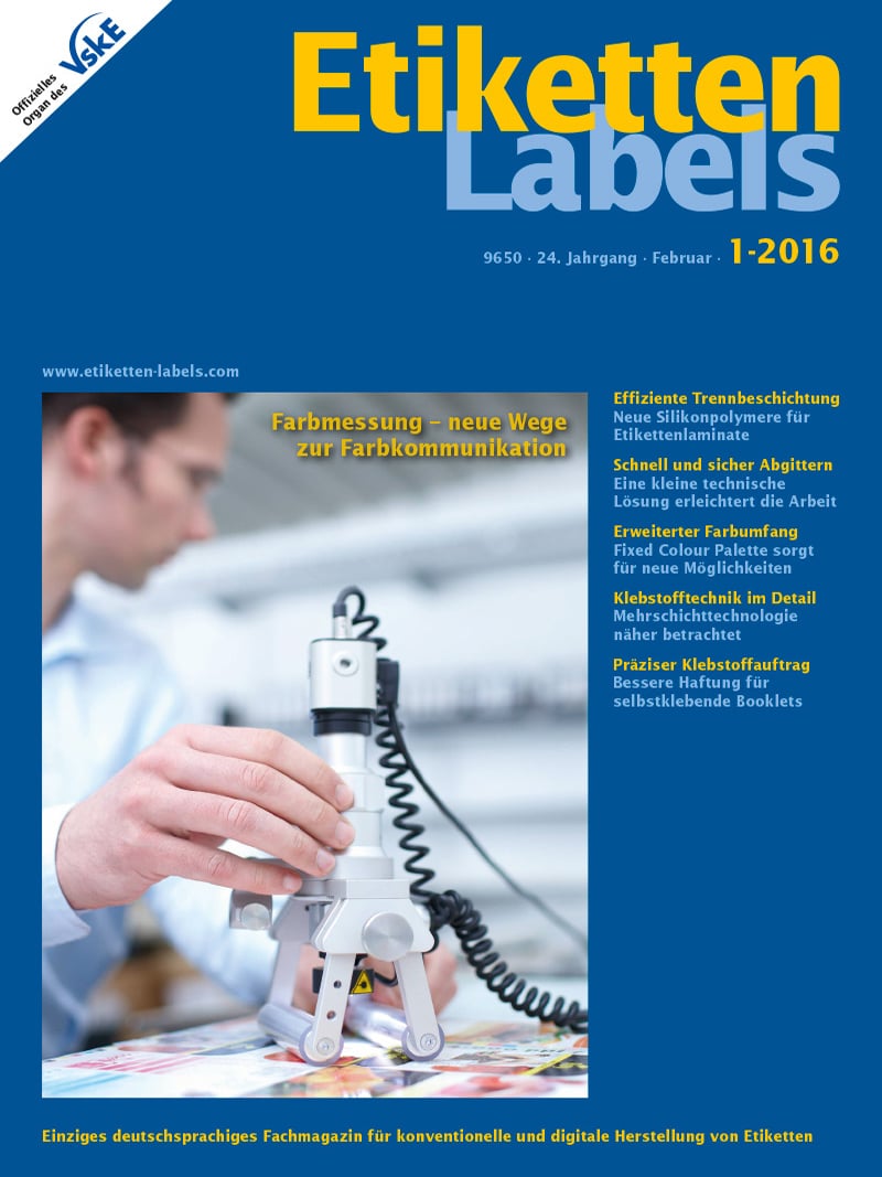 Produkt: Etiketten-Labels Digital 1/2016