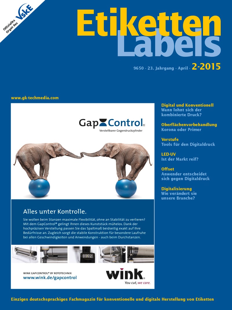 Produkt: Etiketten-Labels Digital 2/2015