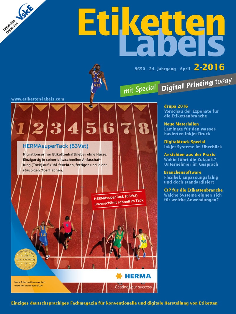 Produkt: Etiketten-Labels Digital 2/2016