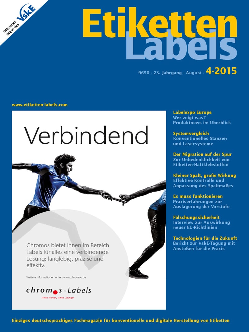Produkt: Etiketten-Labels Digital 4/2015