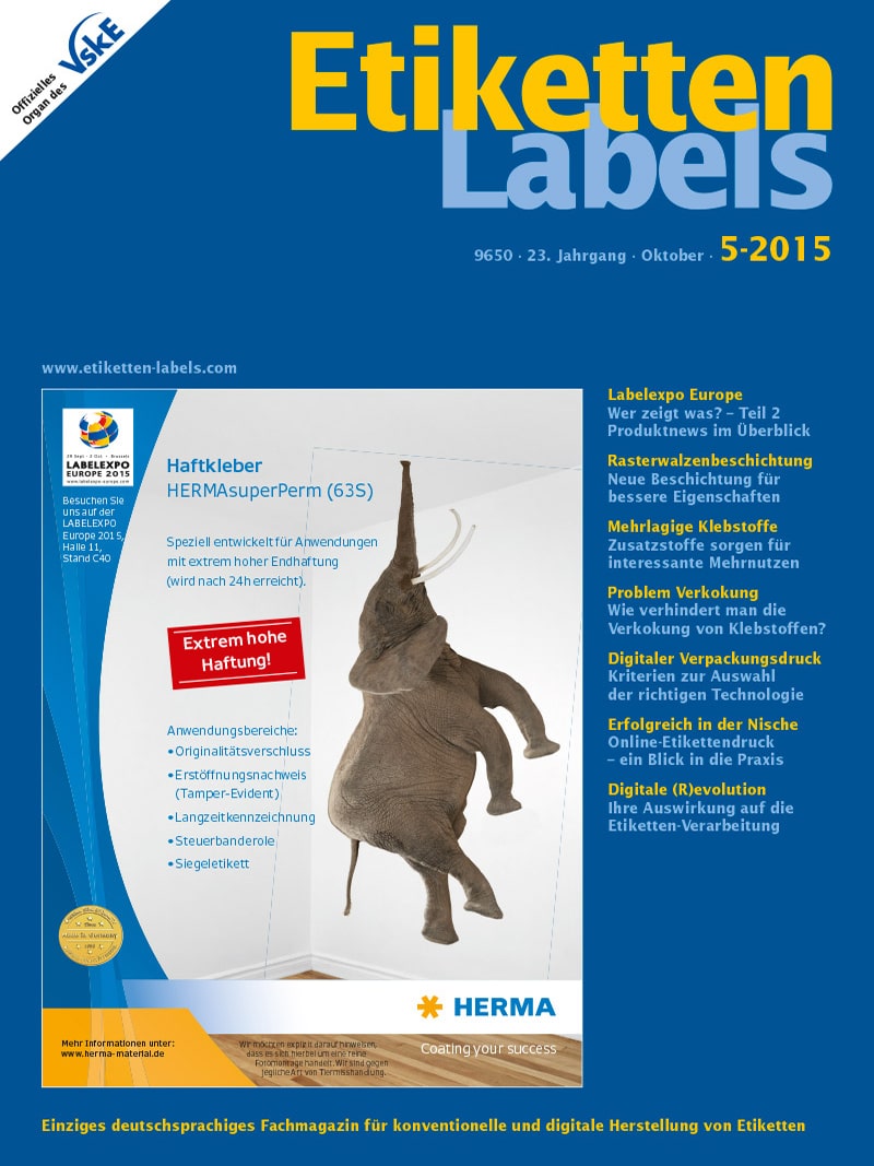 Produkt: Etiketten-Labels Digital 5/2015