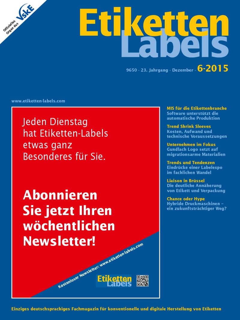 Produkt: Etiketten-Labels Digital 6/2015