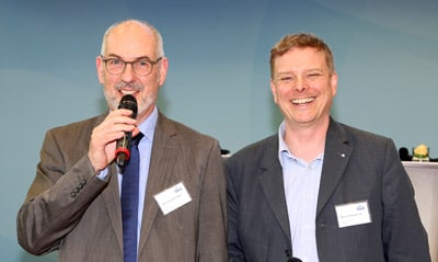 Das Duo an der Spitze des VskE: Geschäftsführer Klemens Ehrlitzer (l.) und Vorsitzender Manuel Heidbrink