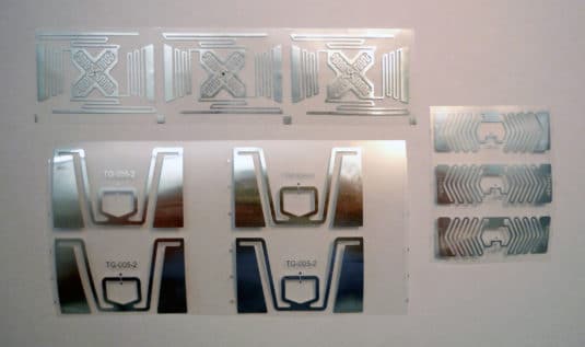 Innenleben eines RFID-Etiketts