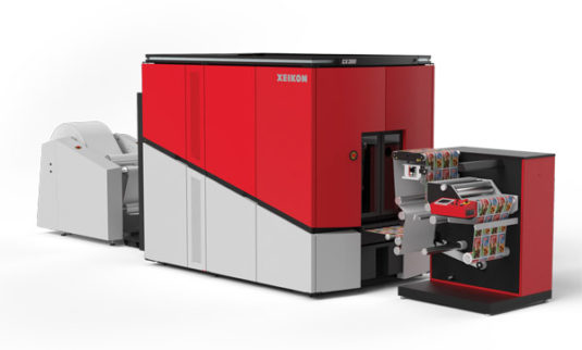Schneller, mehr Auflösung und modular ausbaubar – die neue CX300 von Xeikon (Quelle: Xeikon)