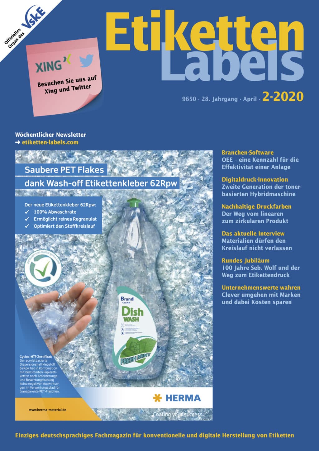 Produkt: Etiketten-Labels 02/2020