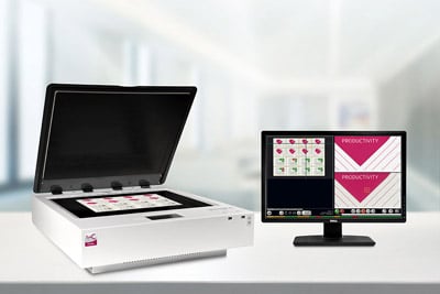 Die Einheit von Scanner und Proofsoftware ist über die intuitive Bedienung gut zu steuern (Quelle: EyeC)