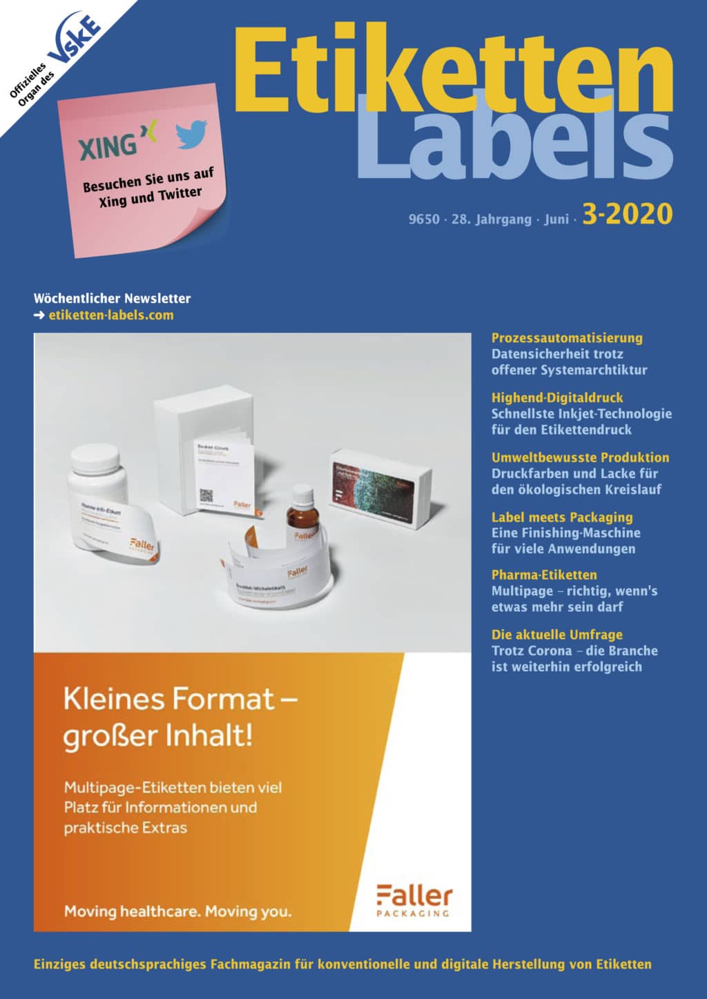 Produkt: Etiketten-Labels 03/2020