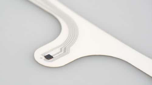 NFC-Sensor-Chip in Großansicht (Quelle: smart-TEC)