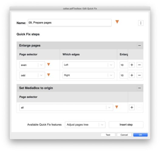 Mit der „QuickFix“-Engine können auch umfangreiche PDFs sehr schnell modifiziert werden (Quelle: Callas)